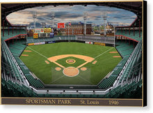 Load image into Gallery viewer, Sportsman Park 1946 - Canvas Print
