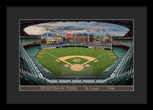 Load image into Gallery viewer, Sportsman Park 1946 - Framed Print
