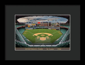 Sportsman Park 1946 - Framed Print