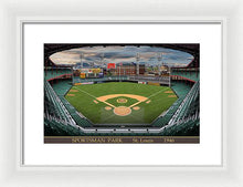 Load image into Gallery viewer, Sportsman Park 1946 - Framed Print
