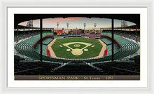 Load image into Gallery viewer, Sportsman Park 1951 - Framed Print
