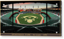 Load image into Gallery viewer, Sportsman Park 1951 - Acrylic Print

