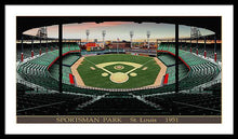 Load image into Gallery viewer, Sportsman Park 1951 - Framed Print
