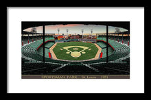 Load image into Gallery viewer, Sportsman Park 1951 - Framed Print
