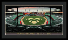 Load image into Gallery viewer, Sportsman Park 1951 - Framed Print
