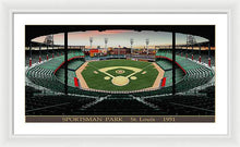 Load image into Gallery viewer, Sportsman Park 1951 - Framed Print
