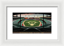 Load image into Gallery viewer, Sportsman Park 1951 - Framed Print
