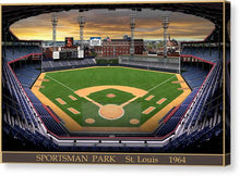 Load image into Gallery viewer, Sportsman Park 1964 - Canvas Print
