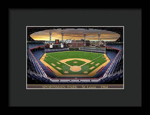 Sportsman Park 1964 - Framed Print