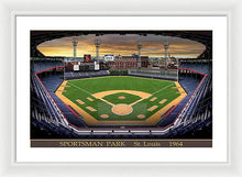 Load image into Gallery viewer, Sportsman Park 1964 - Framed Print
