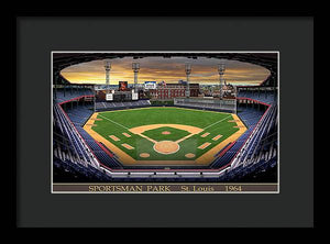 Sportsman Park 1964 - Framed Print