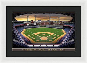 Sportsman Park 1964 - Framed Print
