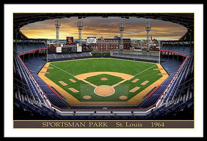 Sportsman Park 1964 - Framed Print