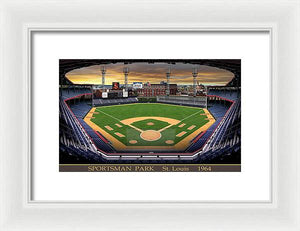 Sportsman Park 1964 - Framed Print