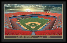 Load image into Gallery viewer, Sun Life Stadium 2005 - Framed Print
