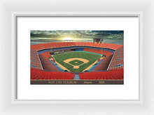 Load image into Gallery viewer, Sun Life Stadium 2005 - Framed Print
