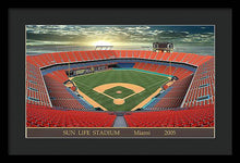 Load image into Gallery viewer, Sun Life Stadium 2005 - Framed Print
