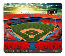 Load image into Gallery viewer, Sun Life Stadium 2005 - Blanket
