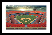 Load image into Gallery viewer, Sun Life Stadium 2005 - Framed Print
