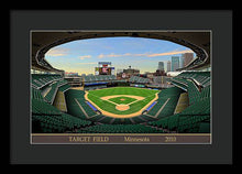 Load image into Gallery viewer, Target Field 2010 - Framed Print
