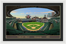 Load image into Gallery viewer, Target Field 2010 - Framed Print
