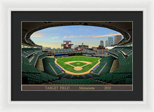 Load image into Gallery viewer, Target Field 2010 - Framed Print
