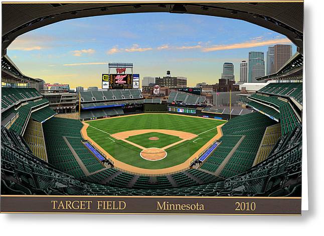 Target Field 2010 - Greeting Card