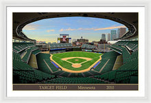 Load image into Gallery viewer, Target Field 2010 - Framed Print
