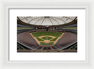 The Astrodome 1965 - Framed Print