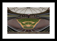 Load image into Gallery viewer, The Astrodome 1965 - Framed Print
