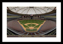 Load image into Gallery viewer, The Astrodome 1965 - Framed Print
