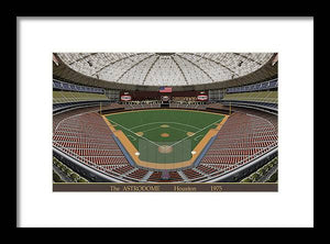 The Astrodome 1975 - Framed Print