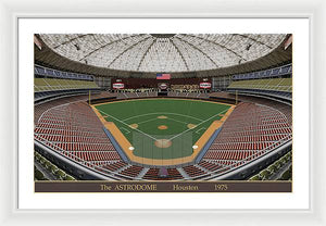 The Astrodome 1975 - Framed Print