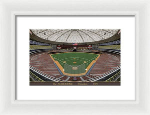 The Astrodome 1975 - Framed Print