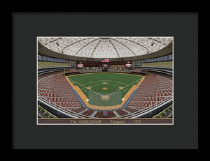 The Astrodome 1975 - Framed Print