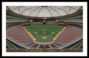 The Astrodome 1975 - Framed Print