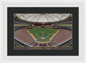 The Astrodome 1975 - Framed Print