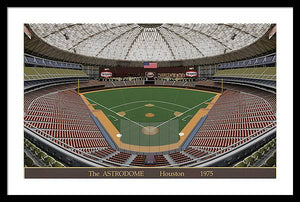 The Astrodome 1975 - Framed Print