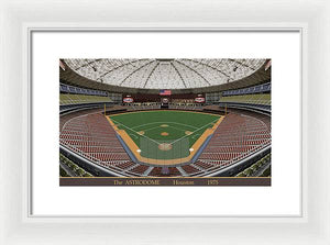 The Astrodome 1975 - Framed Print