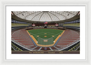 The Astrodome 1975 - Framed Print