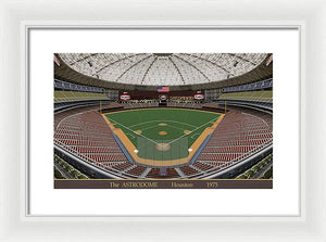 The Astrodome 1975 - Framed Print