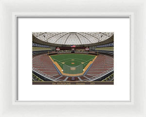 The Astrodome 1975 - Framed Print