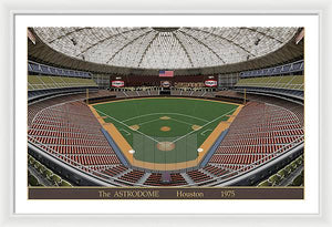 The Astrodome 1975 - Framed Print