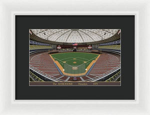 The Astrodome 1975 - Framed Print