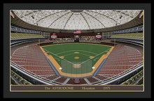 Load image into Gallery viewer, The Astrodome 1975 - Framed Print
