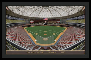 The Astrodome 1975 - Framed Print