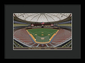 The Astrodome 1975 - Framed Print