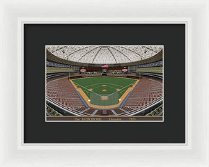 The Astrodome 1975 - Framed Print