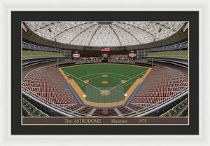 The Astrodome 1975 - Framed Print