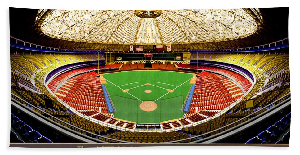 The Astrodome 1980 - Beach Towel